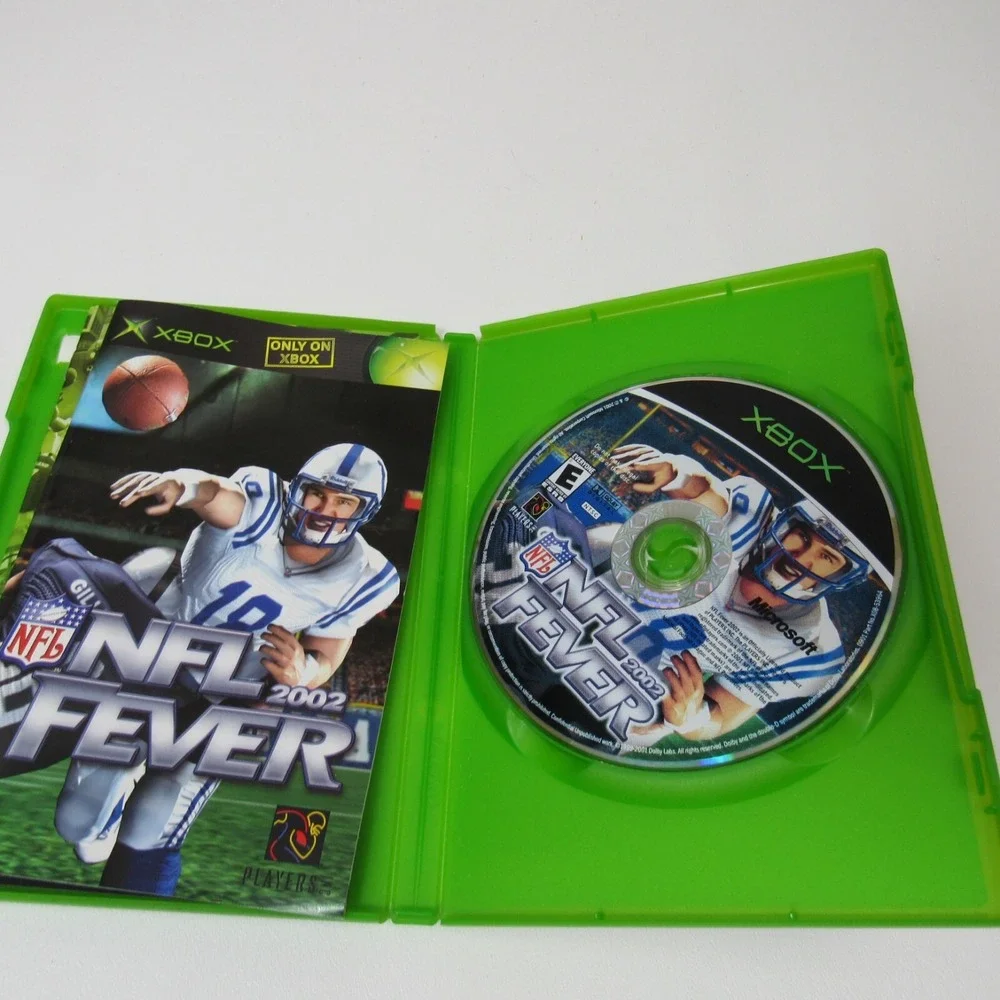NFL Fever 2002 (Microsoft‎ Xbox, 2001) CIB